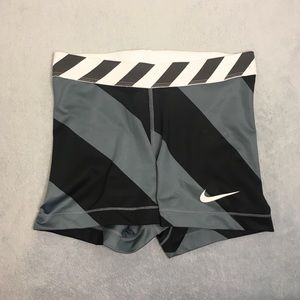 Striped Nike Pro 3” Spandex [Size S]